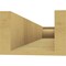 Ekena Millwork 6in. W x 4in. H x 28in. L Pescadero Woodgrain TimberThane Rafter Tail, Primed Tan RFTUR06X04X28PECRCPR - alternate 4